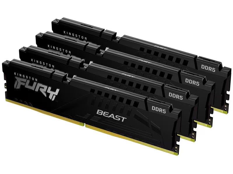 Kingston DDR5-RAM Fury Beast 5600 MHz 4x 32 GB Kingstone