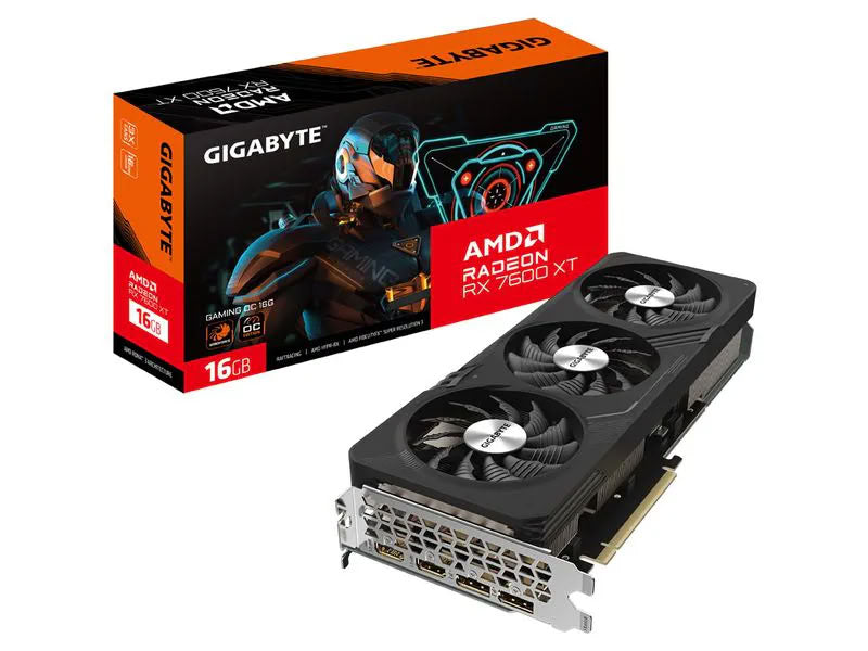 Gigabyte Grafikkarte AMD Radeon RX 7600 XT Gaming OC Gigabyte