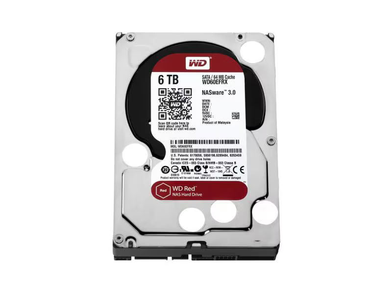 WD Red Plus Harddisk 3.5" SATA 6 TB Western Digital