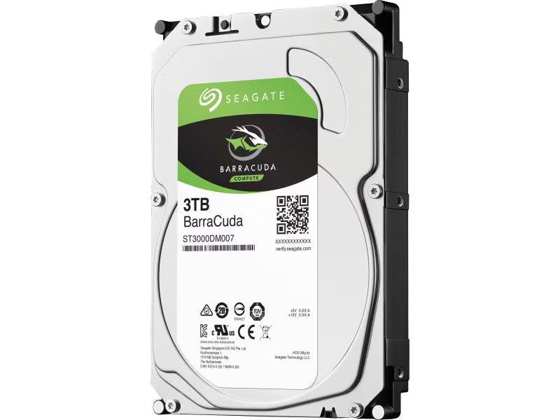 Seagate Harddisk BarraCuda 3.5" SATA 3 TB Seagate