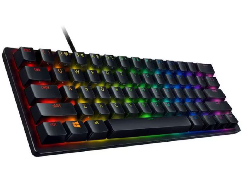 Razer Gaming-Tastatur Huntsman Mini Purple Switch Razer