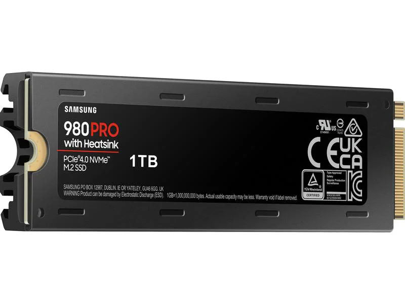 Samsung SSD 980 PRO M.2 2280 NVMe 1000 GB Heatsink Samsung