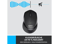 Logitech Maus M330 Silent Plus Schwarz Logitech
