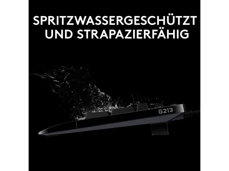 Logitech Gaming-Tastatur G213 Prodigy CH-Tastaturlayout Logitech