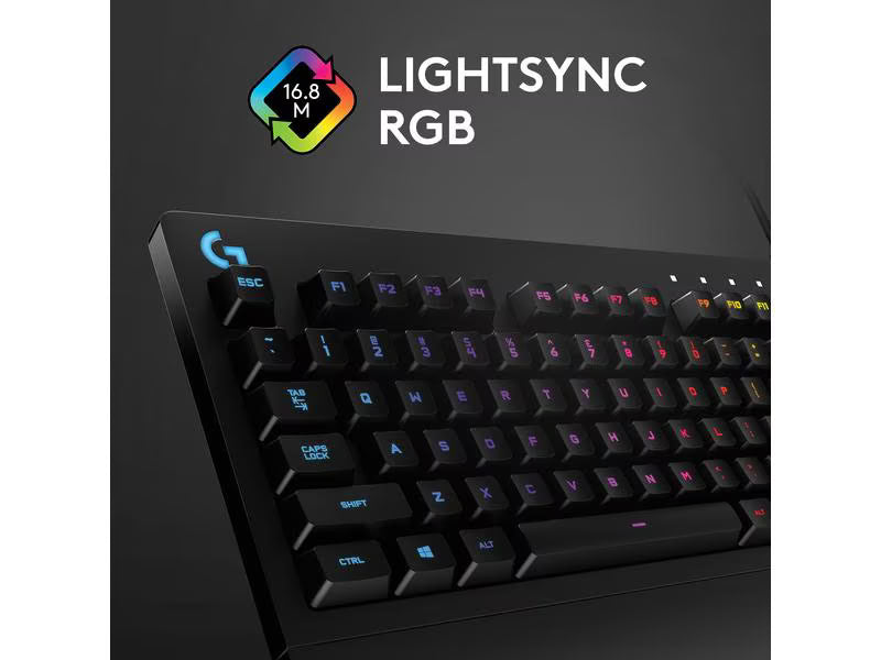 Logitech Gaming-Tastatur G213 Prodigy CH-Tastaturlayout Logitech
