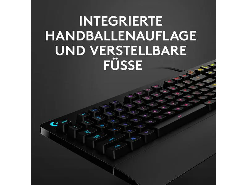 Logitech Gaming-Tastatur G213 Prodigy CH-Tastaturlayout Logitech