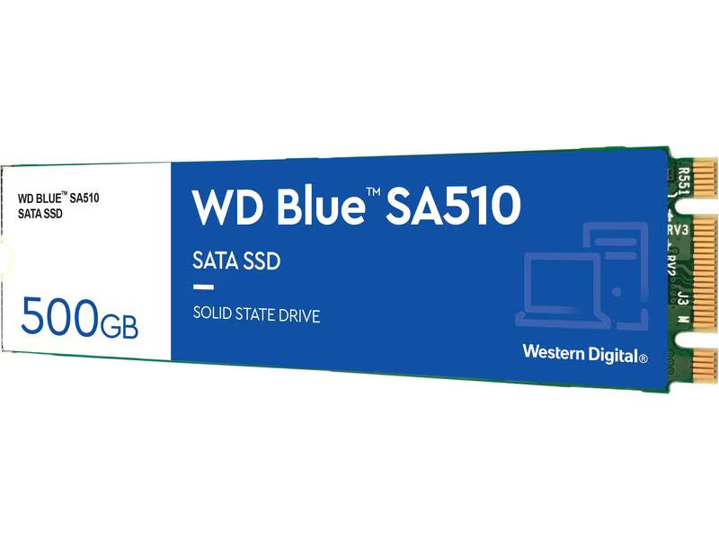 SSD WD Blue SA510 M.2 2280 SATA 500 GB Western Digital