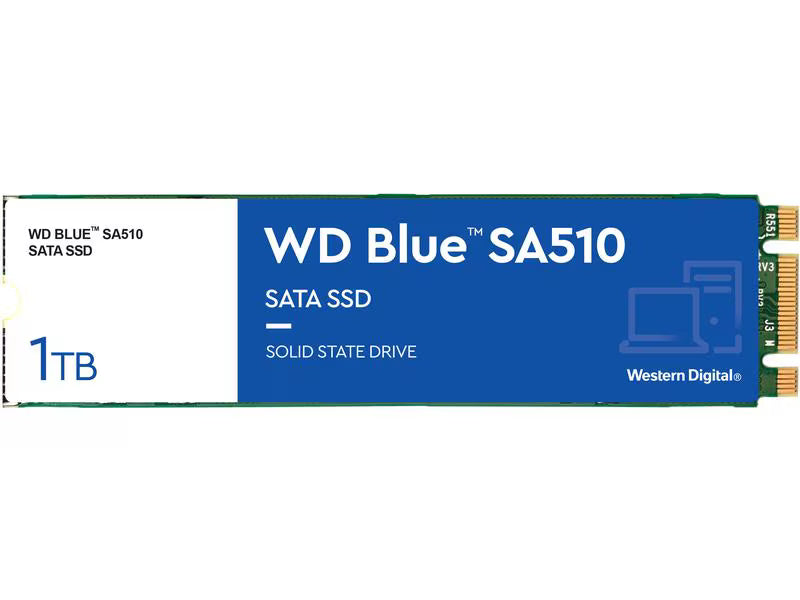 SSD WD Blue SA510 M.2 2280 SATA 1000 GB Western Digital