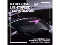Logitech Gaming-Maus G502 X Plus Schwarz Logitech