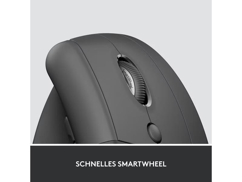 Logitech Ergonomische Maus Lift for Business Graphite Logitech