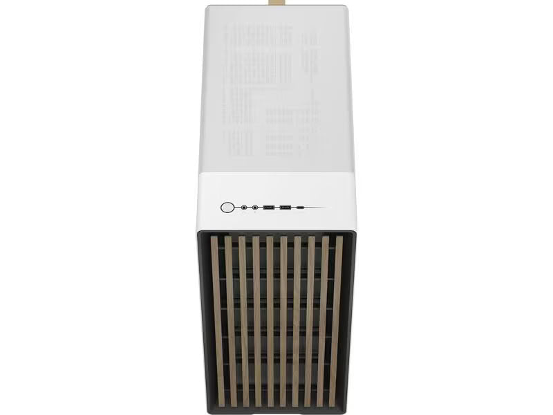 Fractal Design PC-Gehäuse North TG Clear Weiss Fractal Design