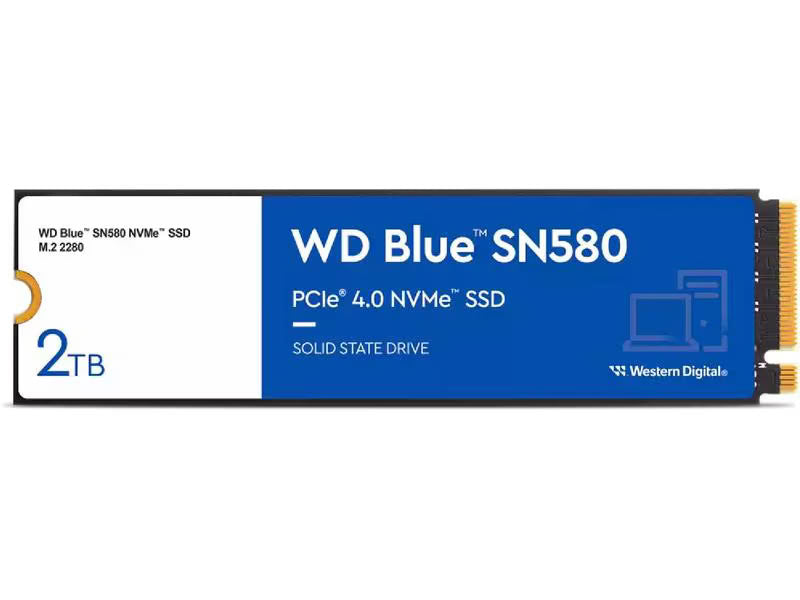 SSD WD Blue SN580 M.2 2280 NVMe 2000 GB