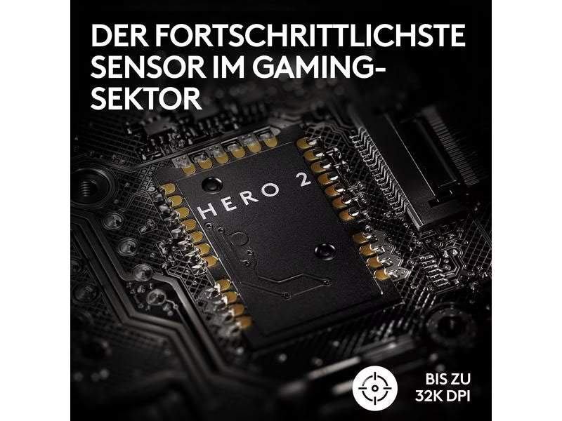 Logitech Gaming-Maus Pro X Superlight 2 Lightspeed Schwarz Logitech