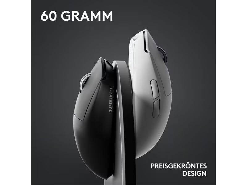 Logitech Gaming-Maus Pro X Superlight 2 Lightspeed Weiss Logitech