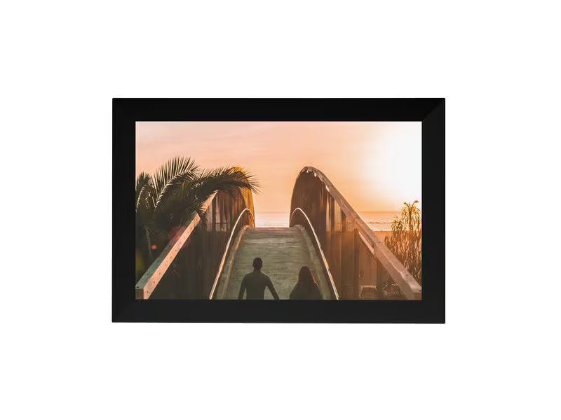 PIXIE Digitaler Bilderrahmen 10.1 " Schwarz PIXIE