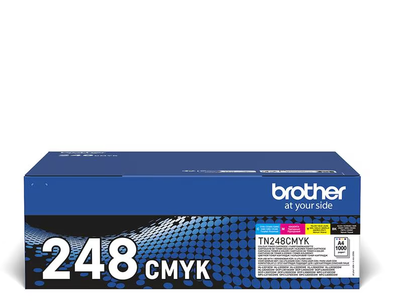 Brother Toner TN-248 VAL Black/Cyan/Magenta/Gelb Brother
