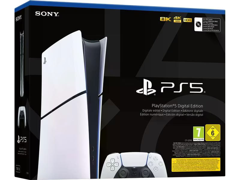 Sony Spielkonsole PlayStation 5 Slim – Digital Edition Sony