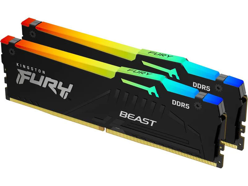 Kingston DDR5-RAM FURY Beast RGB 5200 MHz 2x 16 GB Kingstone