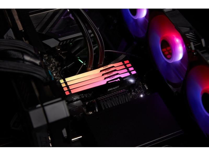 Kingston DDR5-RAM FURY Beast RGB EXPO 6000 MHz 2x 32 GB Kingstone