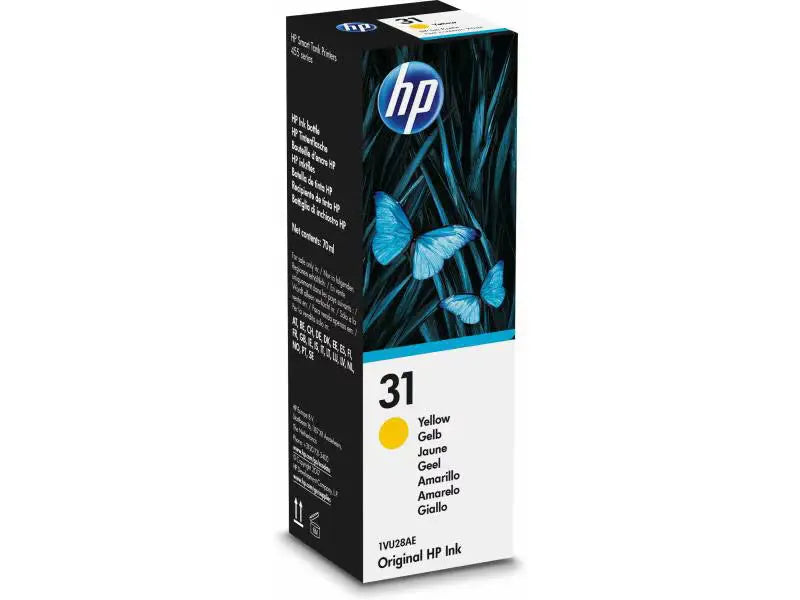HP Original Nachfülltinte – Schwarz, Cyan, Magenta & Gelb HP
