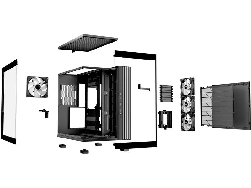 be quiet! PC-Gehäuse Light Base 600 LX Schwarz be quiet!