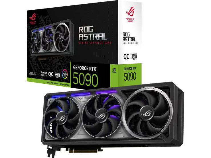 ASUS ROG Grafikkarte ROG Astral GeForce RTX 5090 32 GB OC Edition ASUS