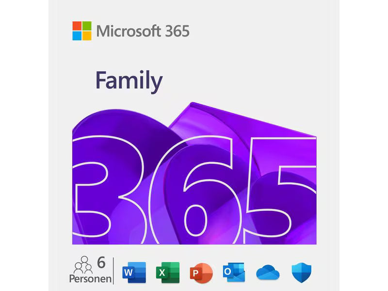 Microsoft 365 Family ESD, 6 User, ML Microsoft