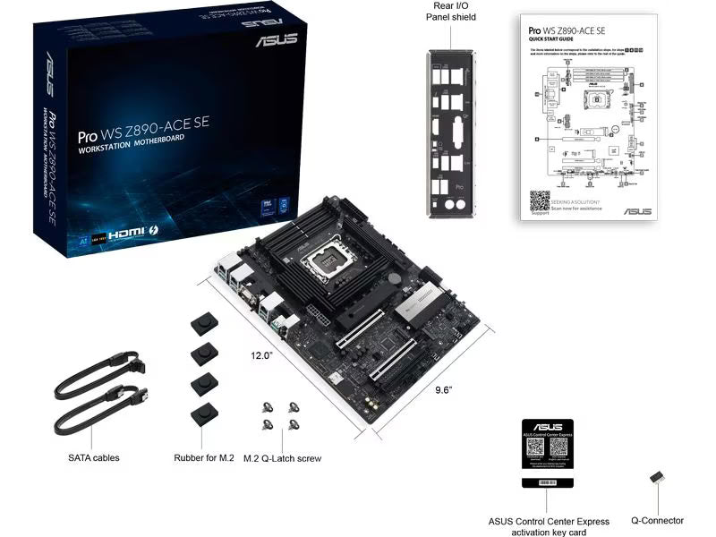 ASUS Mainboard Pro WS Z890-ACE SE ASUS