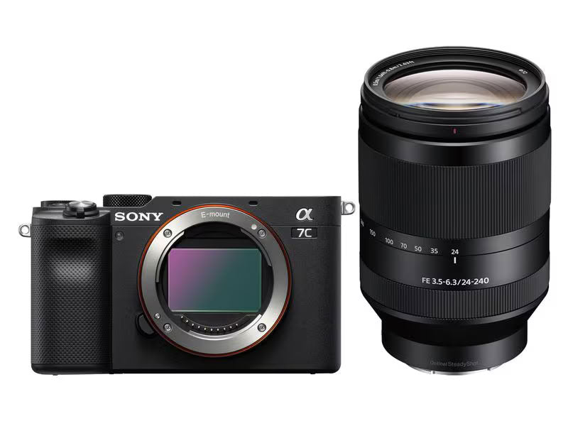 Sony Fotokamera Alpha 7C inkl. Objektiv 24-240 Kit Schwarz Sony