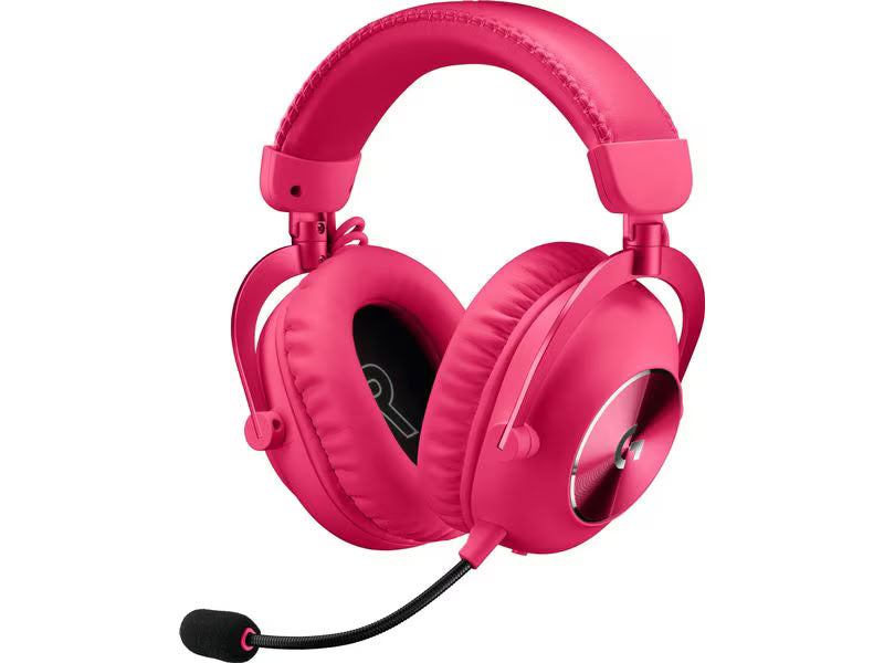 Logitech Headset G Pro X 2 Wireless Lightspeed Gaming Magenta Logitech