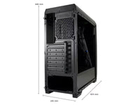 LC-Power PC-Gehäuse Gaming 700B Hexagon LC-Power