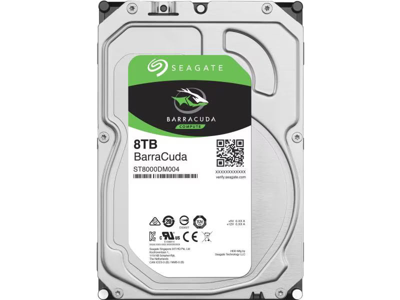 Seagate Harddisk BarraCuda 3.5" SATA 8 TB Seagate
