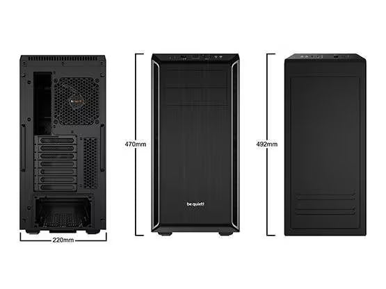 be quiet! PC-Gehäuse Pure Base 600 Silber be quiet!