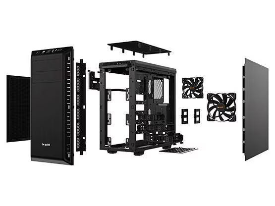 be quiet! PC-Gehäuse Pure Base 600 Schwarz be quiet!