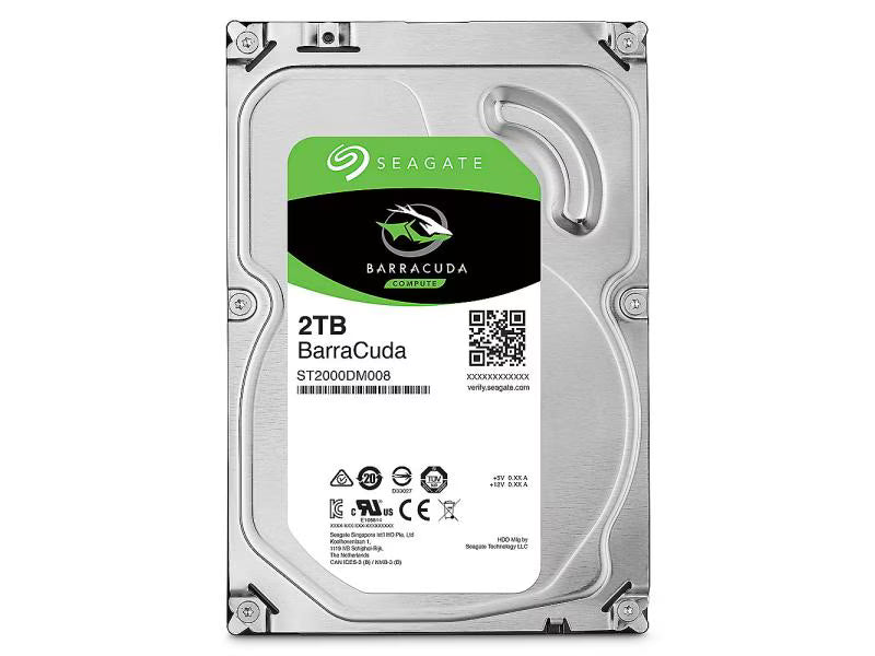 Seagate Harddisk BarraCuda 3.5" SATA 2 TB Seagate