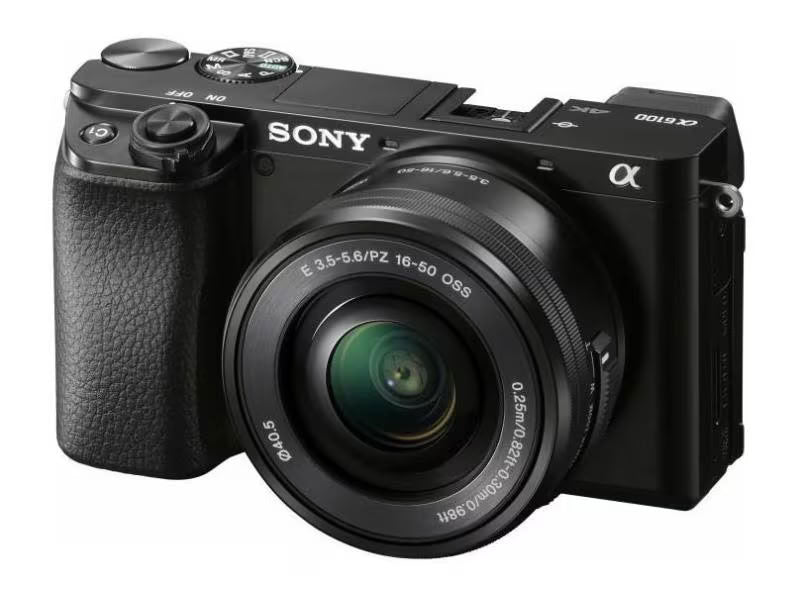Sony Fotokamera Alpha 6100 Kit 16-50mm Schwarz